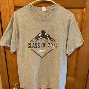 Port and Company Gray Class of 2018 T - Shirt